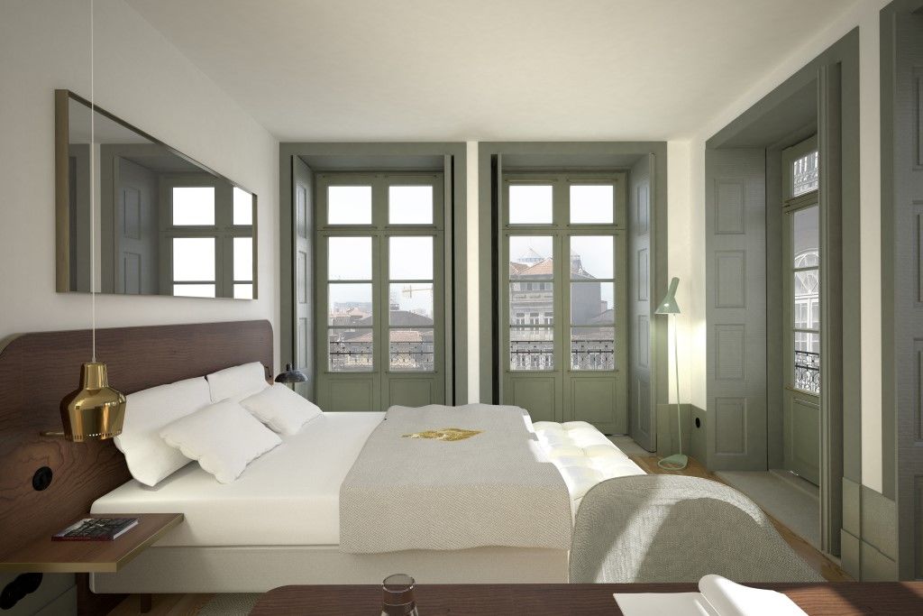 One Shot Aliados Goldsmith Hotel Porto Luaran gambar